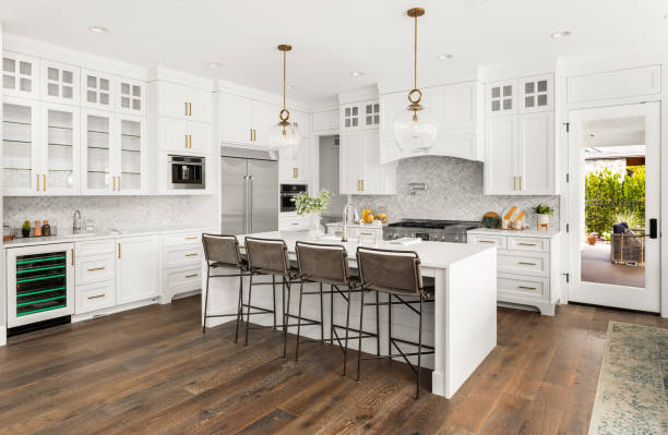 LVP kitchen floor Wyoming